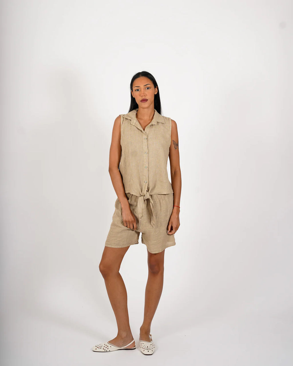 Coordinato camicia e bermuda Hope Donna