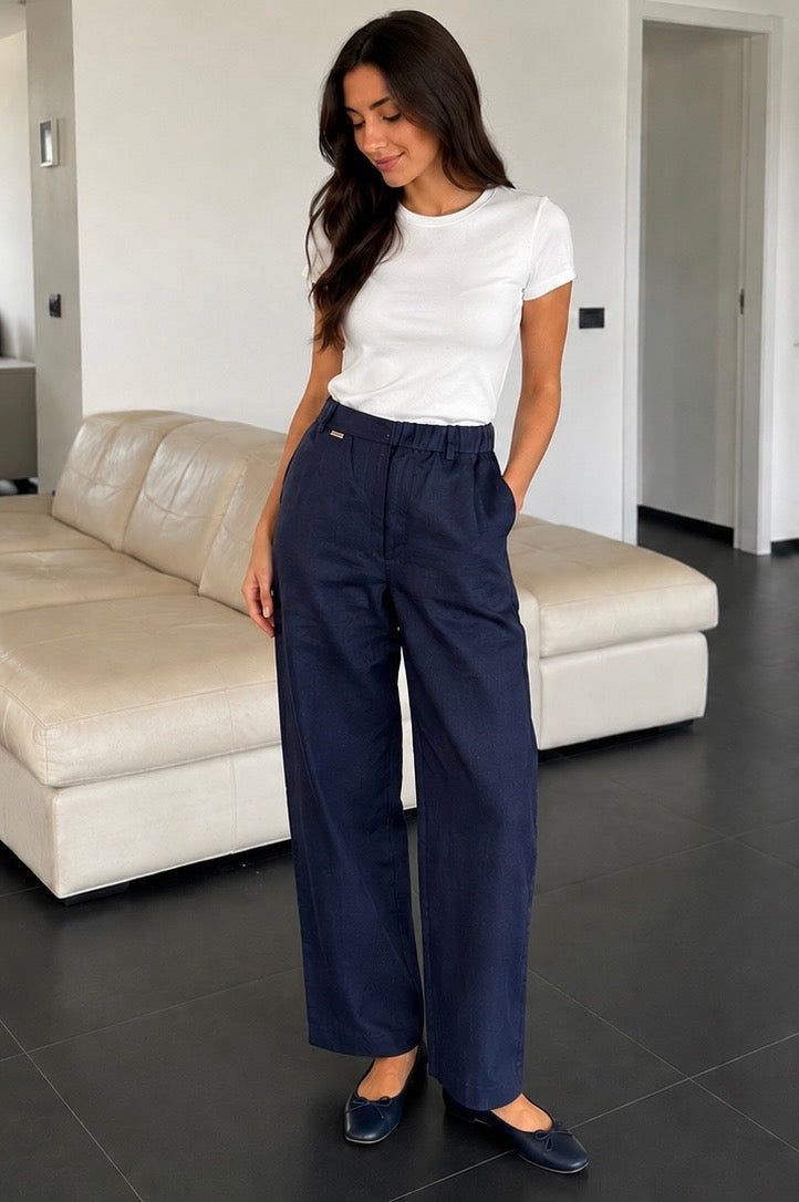 Pantalone White Wise