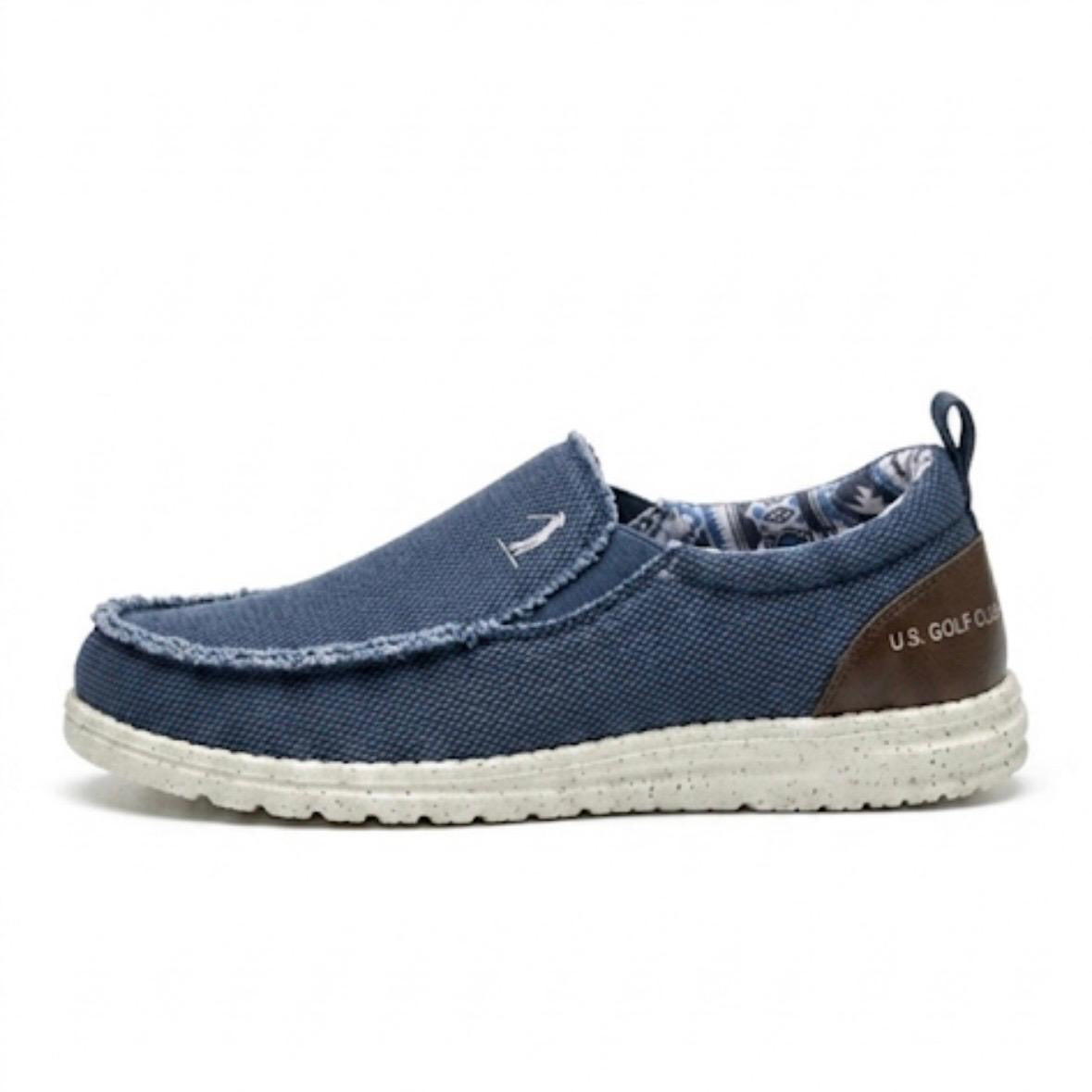 Mocassini in Canvas U.S.Golf Polo Uomo