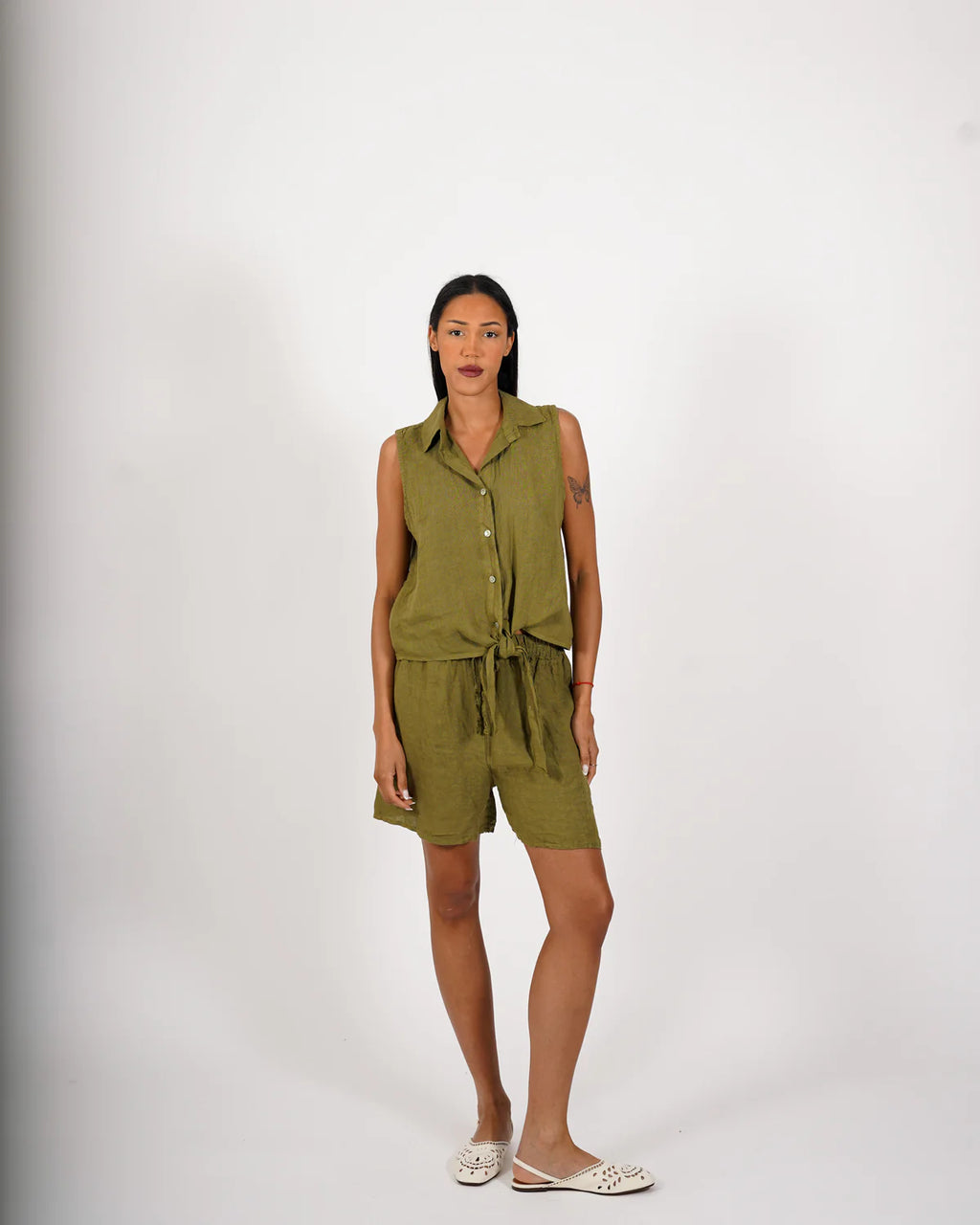 Coordinato camicia e bermuda Hope Donna