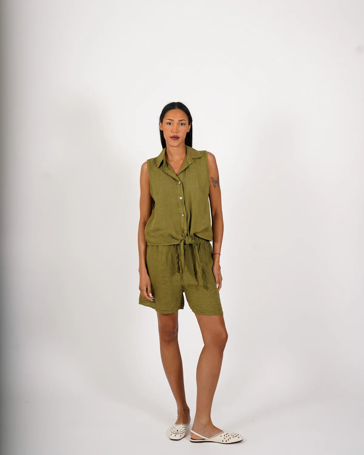 Coordinato camicia e bermuda Hope Donna