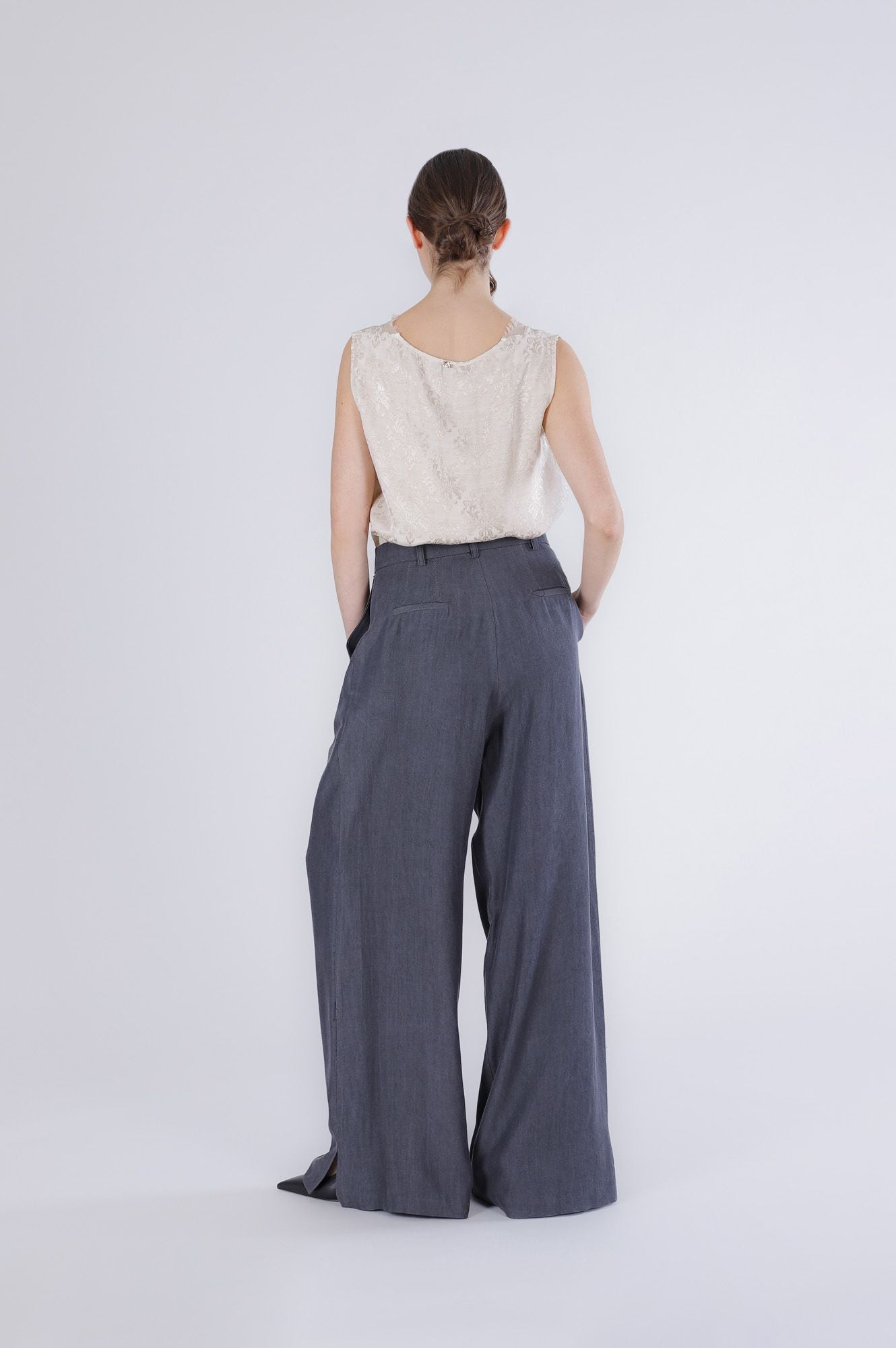 Pantalone in tencel